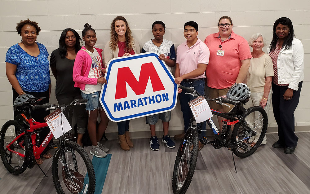 bike giveaway sponsored by marathon